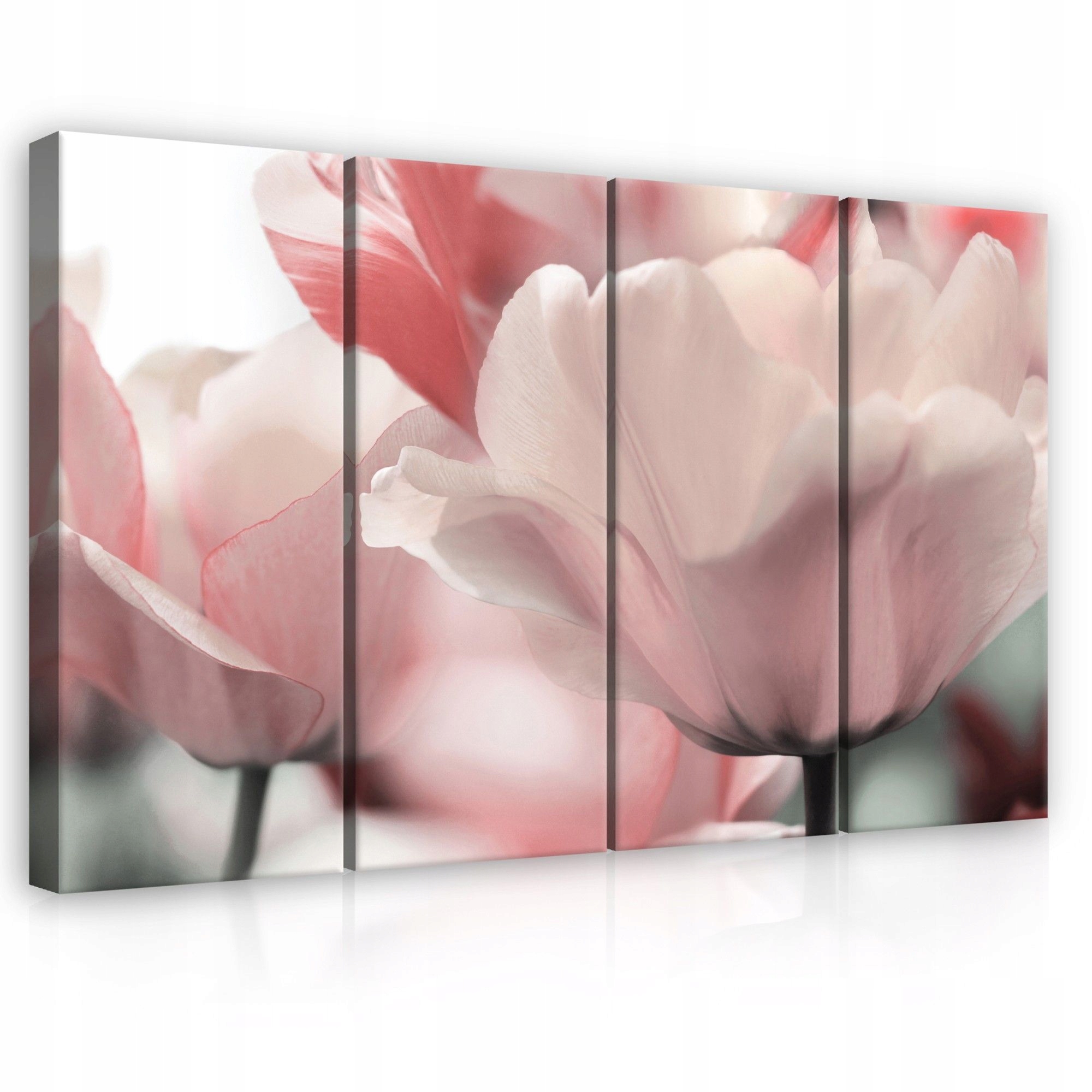 Obraz 120x80 Ružové tulipány jar jemnosť kvety príroda pokoj