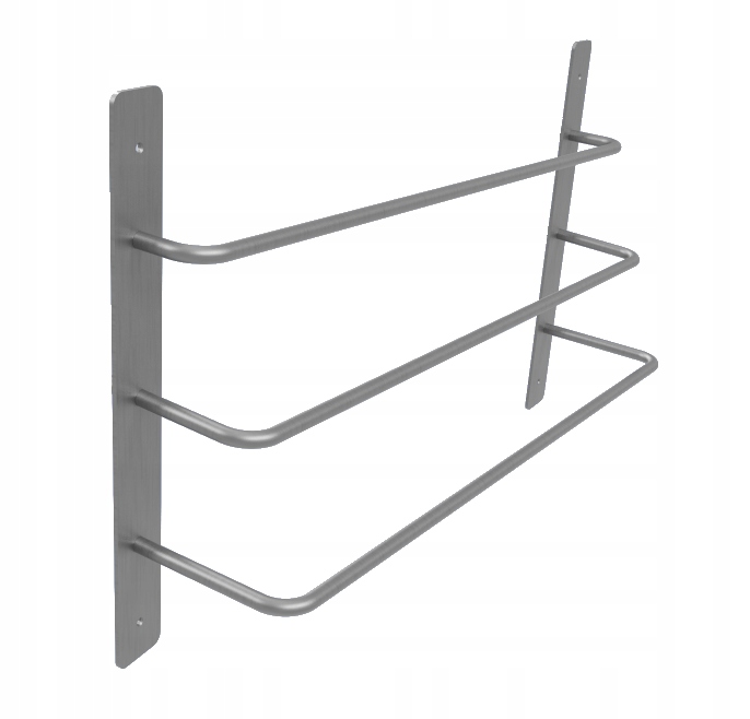 Nástěnný Věšák Na Koupelnové Ručníky Loft S Inoxem