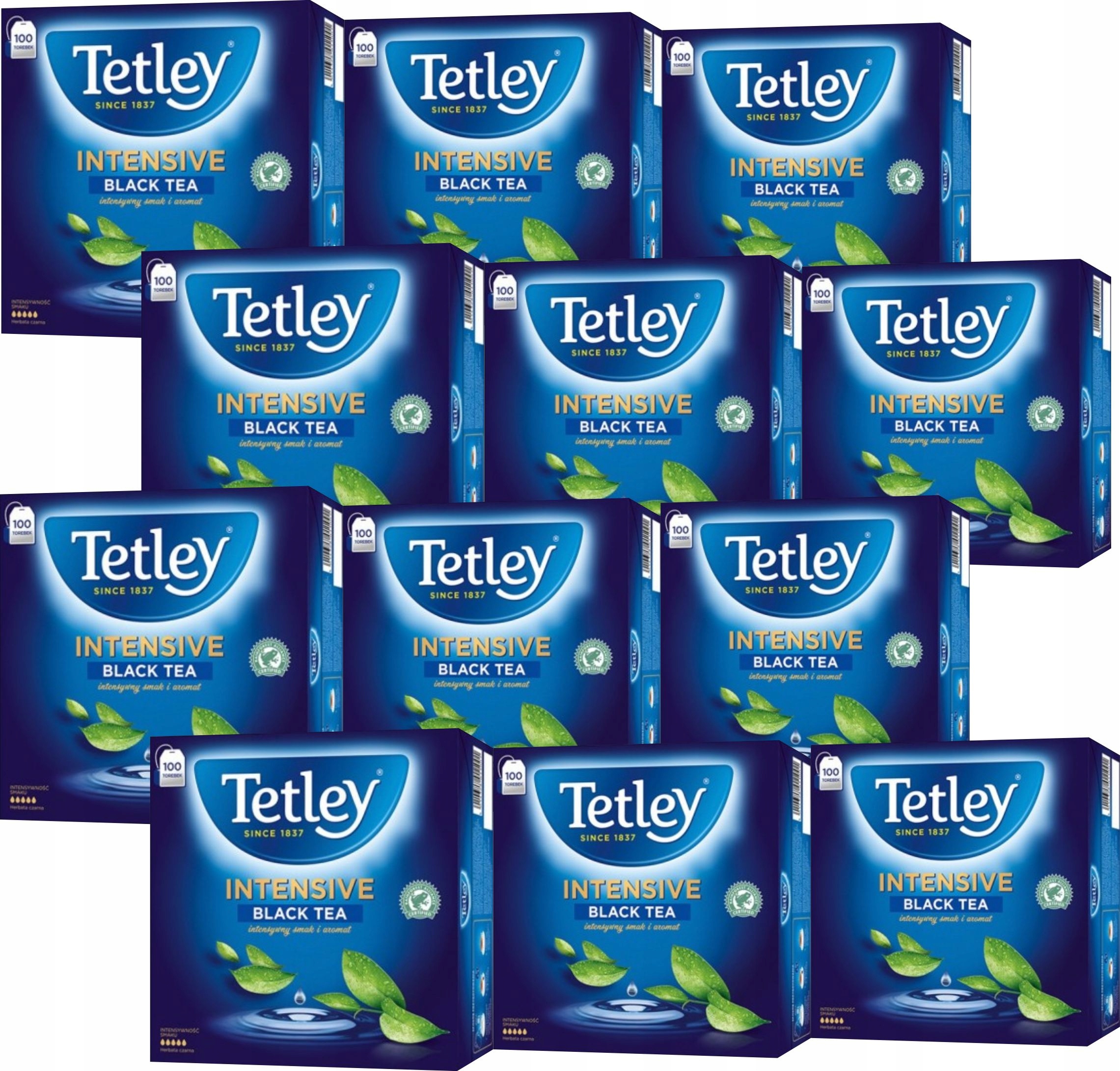 (x12) Tetley Intensive Black Tea 100tb