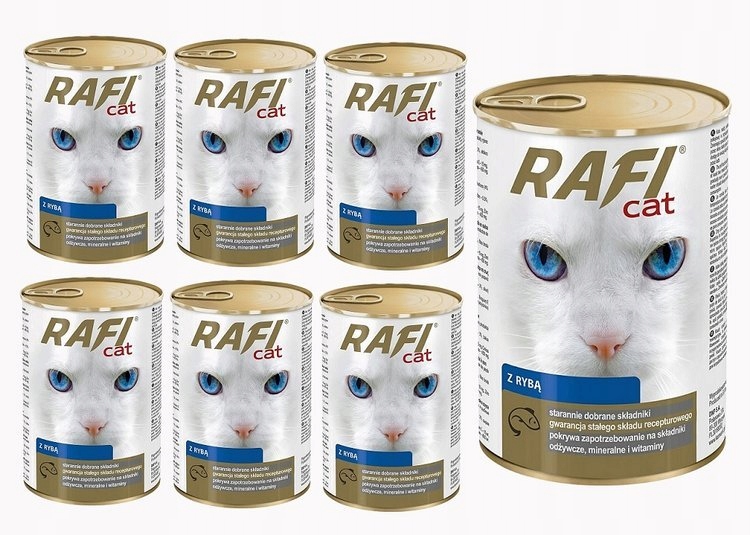 DOLINA NOTECI RAFI CAT ZESTAW RYBA 24 x 415G