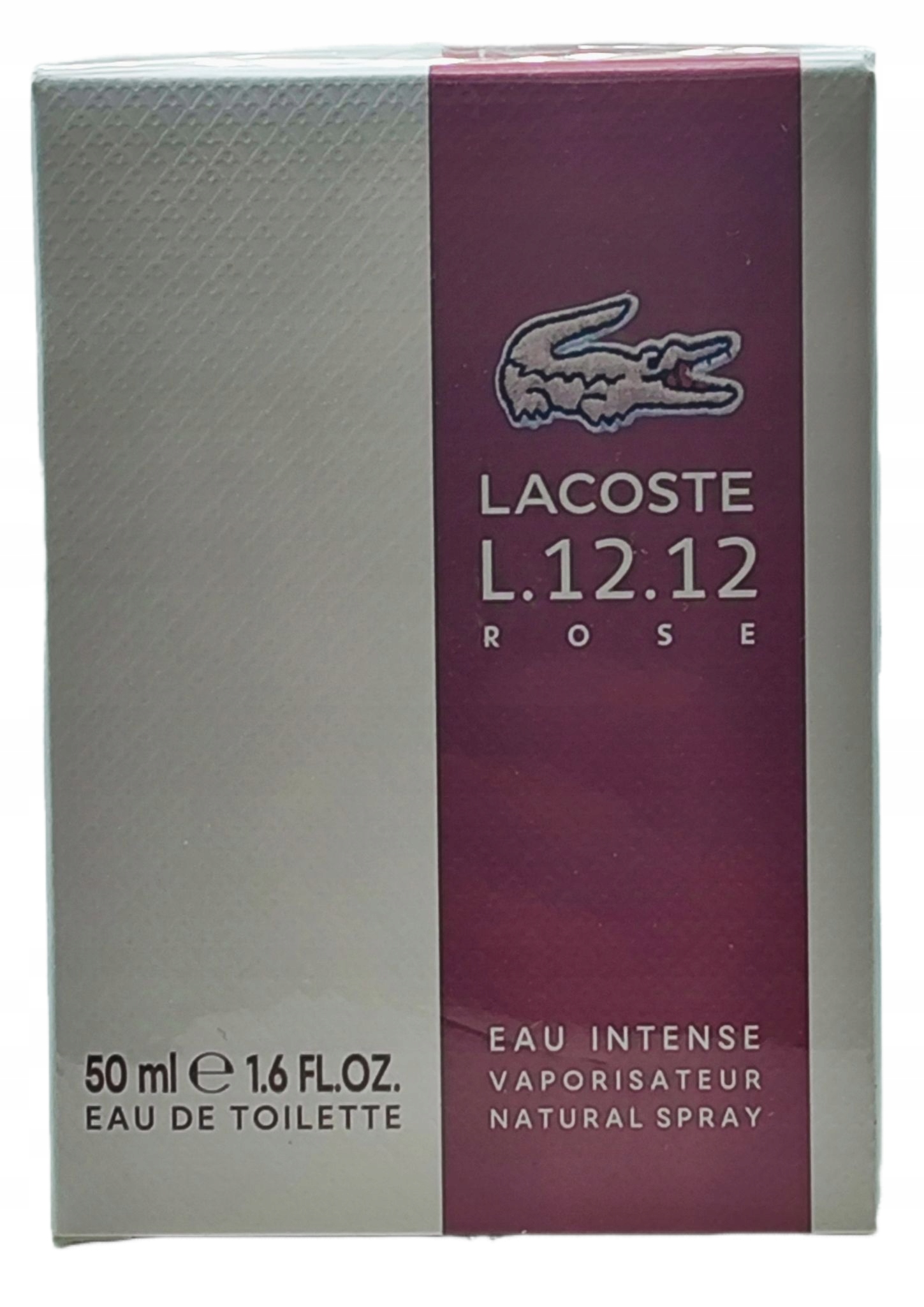 Lacoste L.12.12 Rose Eau Intense (w) Edt/s 50ML