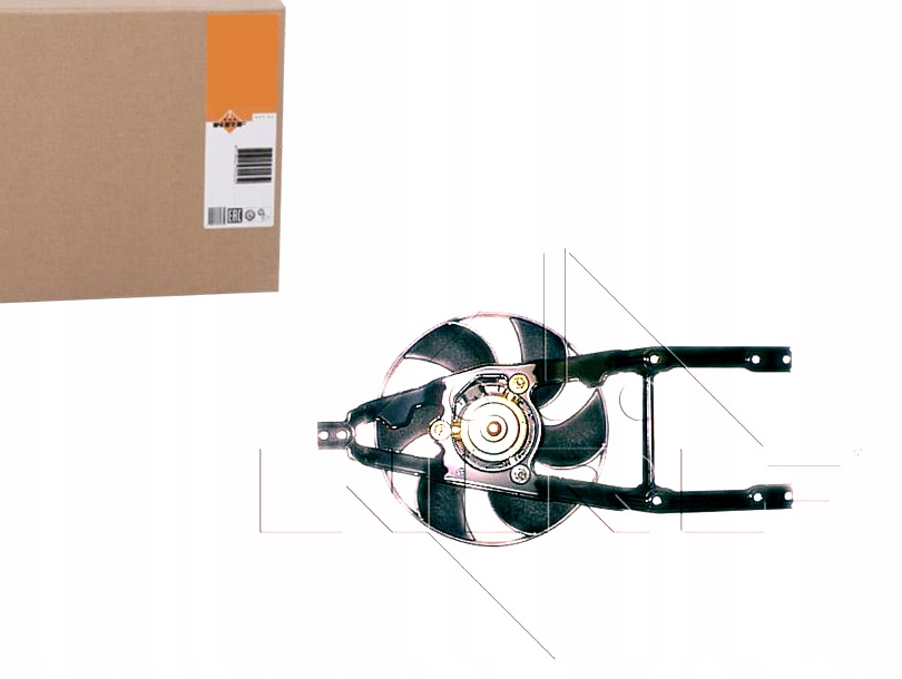 Ventilátor Chladiče Fiat CC Sc 0,9 Nrf Nezbytnost řidiče #37