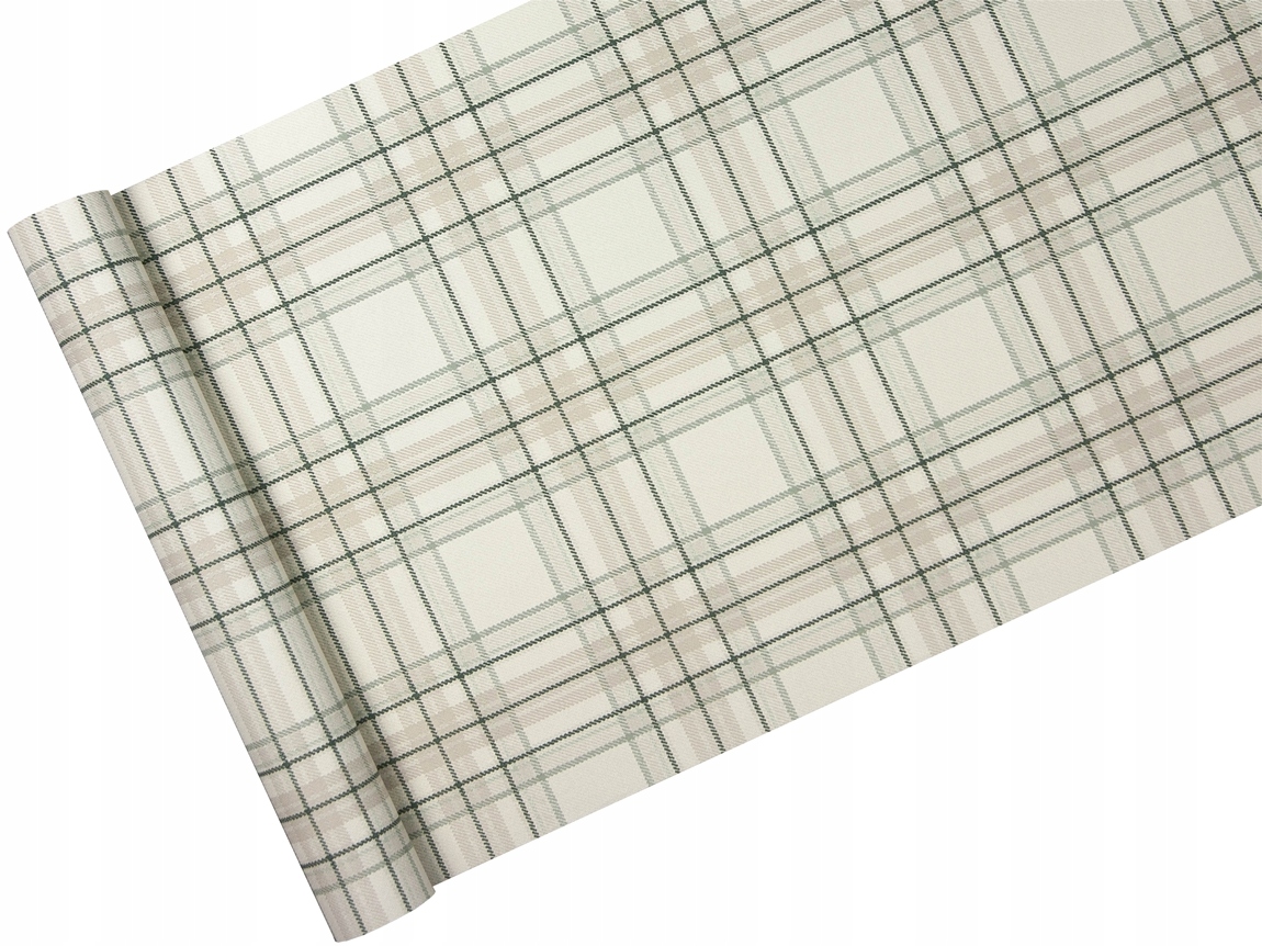 Tapeta se zelenou Kostkou jako Útulná tkanina