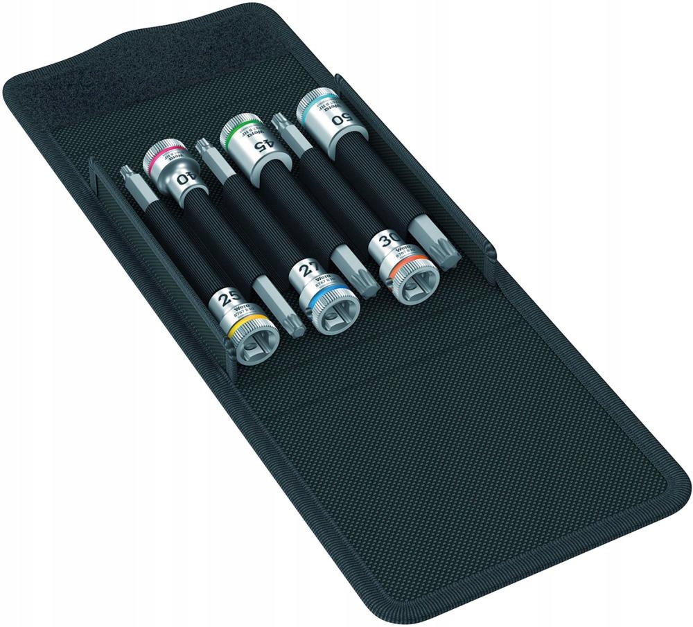 Sada skrutkovacích koncoviek Torx 3/8" TX-HF25-50x74,5/81 mm Wera