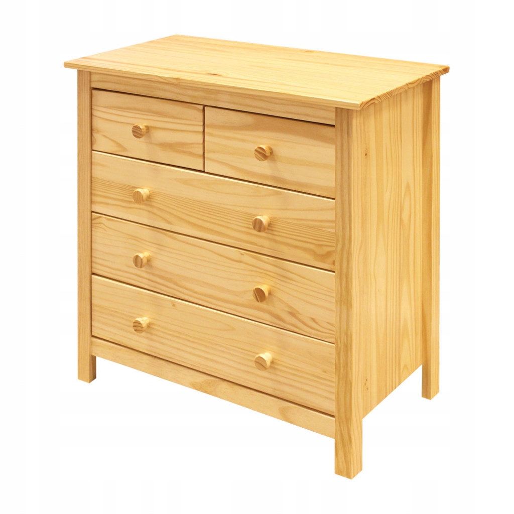 Komoda TORINO z litej sosny, 79x80x40 cm