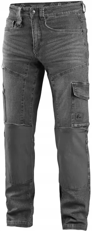 Cxs Albi Elastyczne Spodnie Robocze Jeans Denim Bawełna Cordura roz. 48