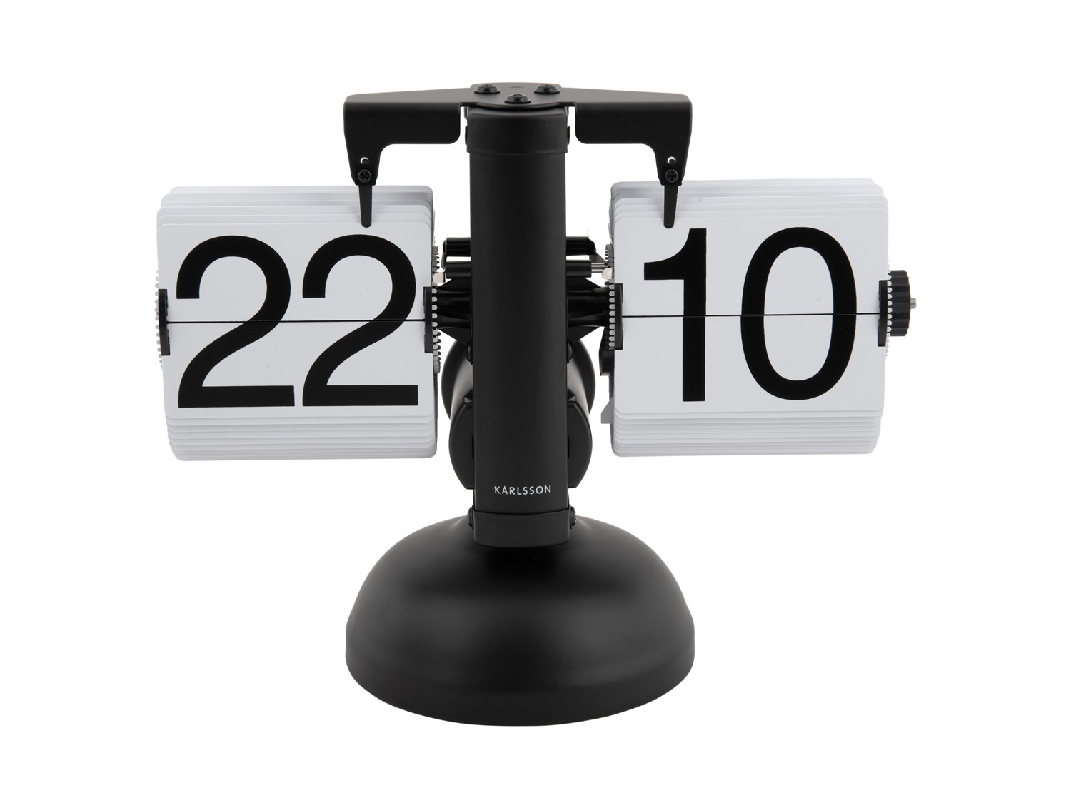Stolové preklápacie hodiny KA5955BK Karlsson 16,5cm