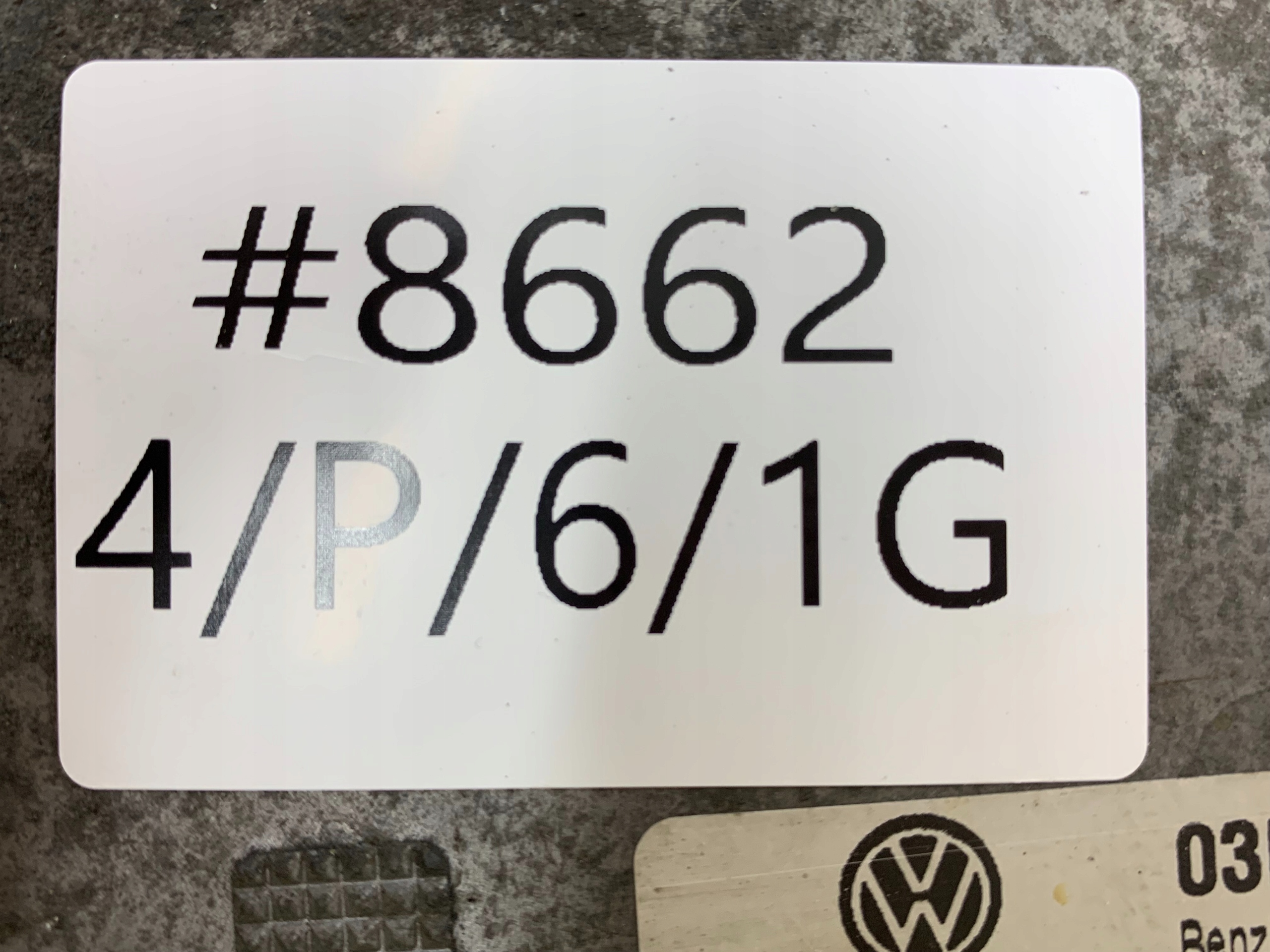 computer Motore VW POLO IV 9N 1.2B 03E906033L