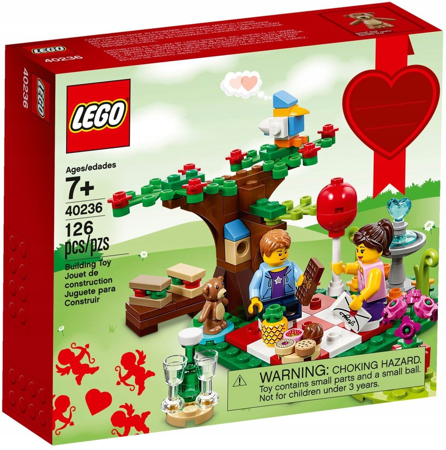 Lego Seasonal 40236 Romantyczny piknik walentynkowy Nowe