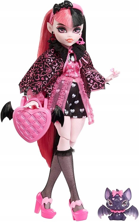 

Monster High Lalka Draculaura Akcesoria HHK51