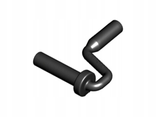 

Lego 12885 Czarny wałek malarski 1szt Nowy AK1