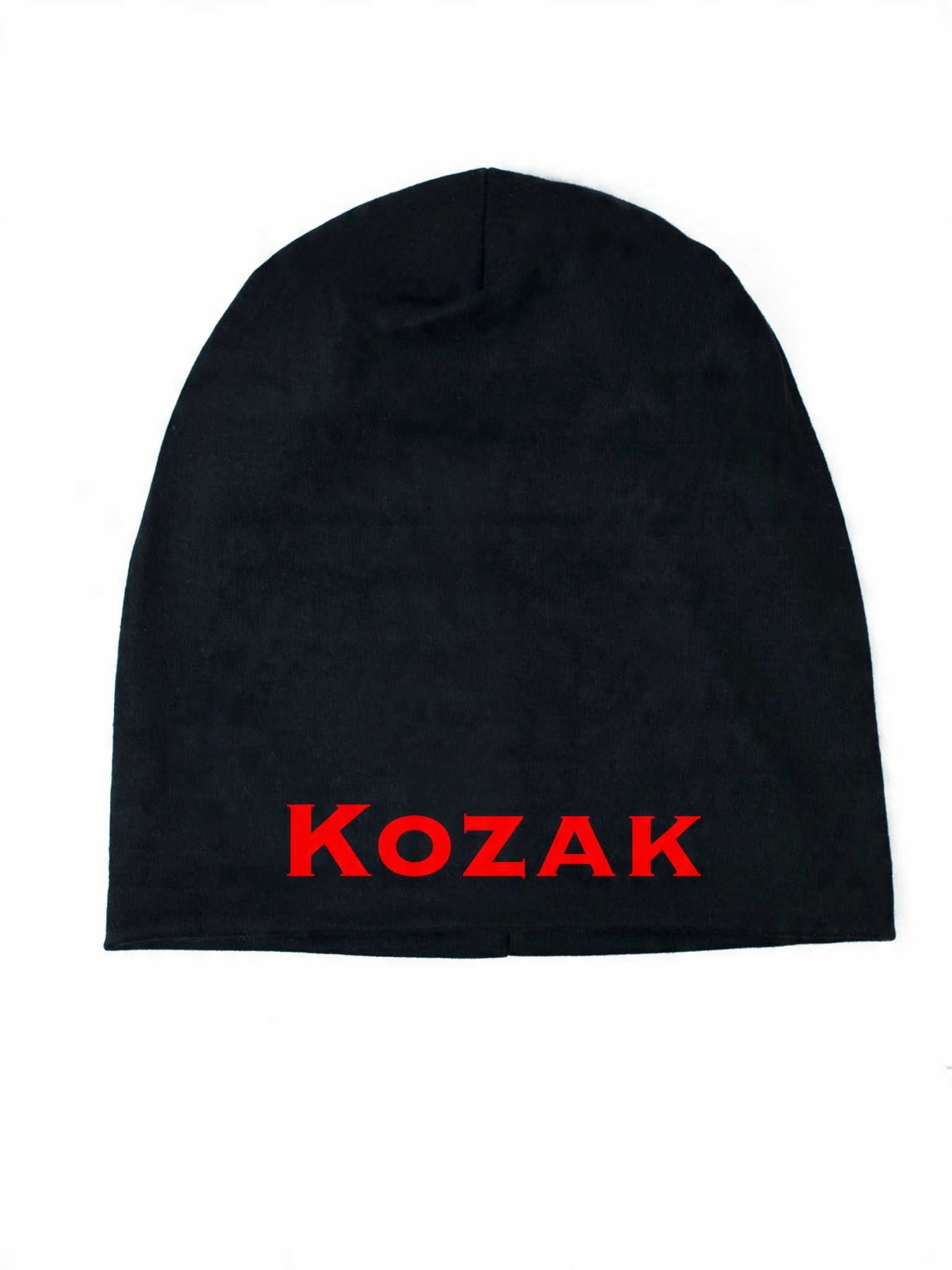 

Czapka Czarna Oversize Smerfetka Beanie Kozak