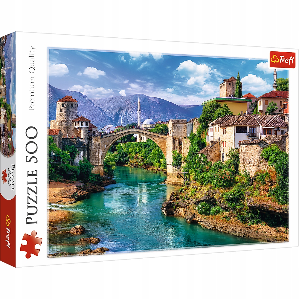 

Puzzle 500el. Stary Most w Mostarze, Bośnia i Herc