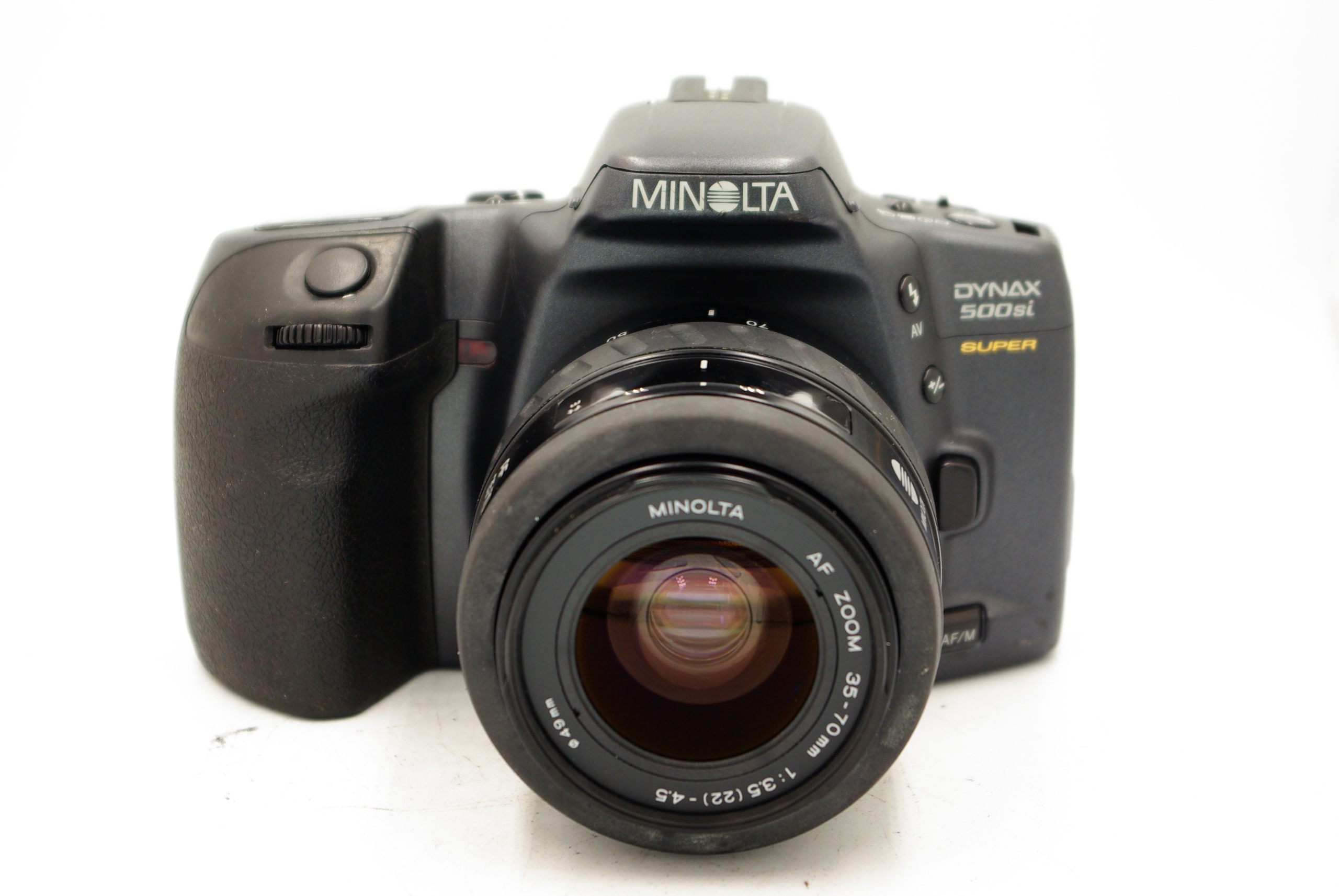 MINOLTA 500si Super + MINOLTA AF 35-70mm IGŁA Marka Minolta