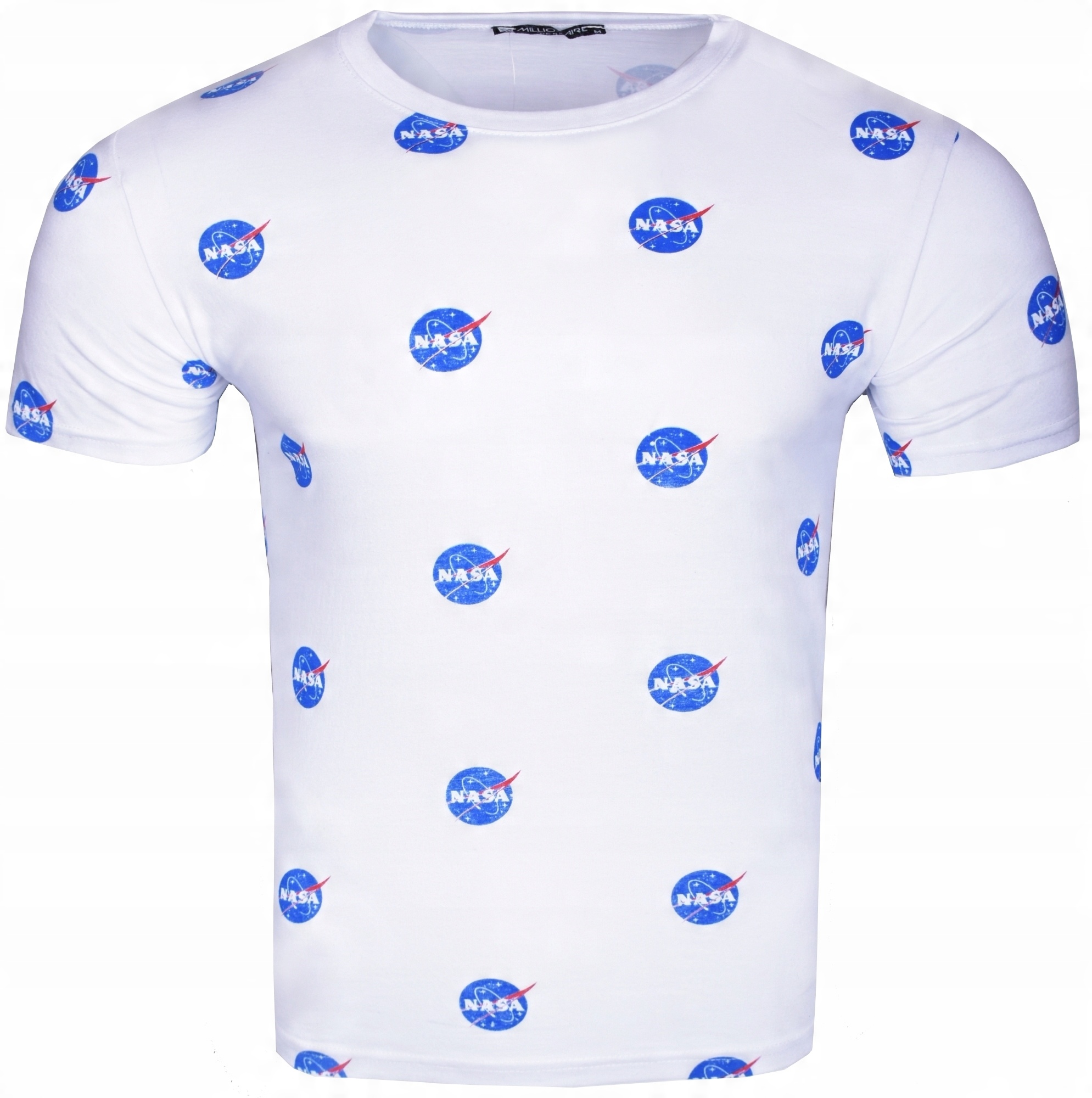 

T-shirt Męski Koszulka Męska Nasa Print Nadruk