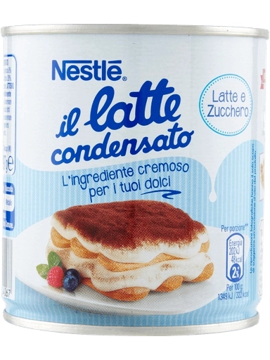3x Kondenzované mléko Latte Condensato Zuccherato 397 g Nestle