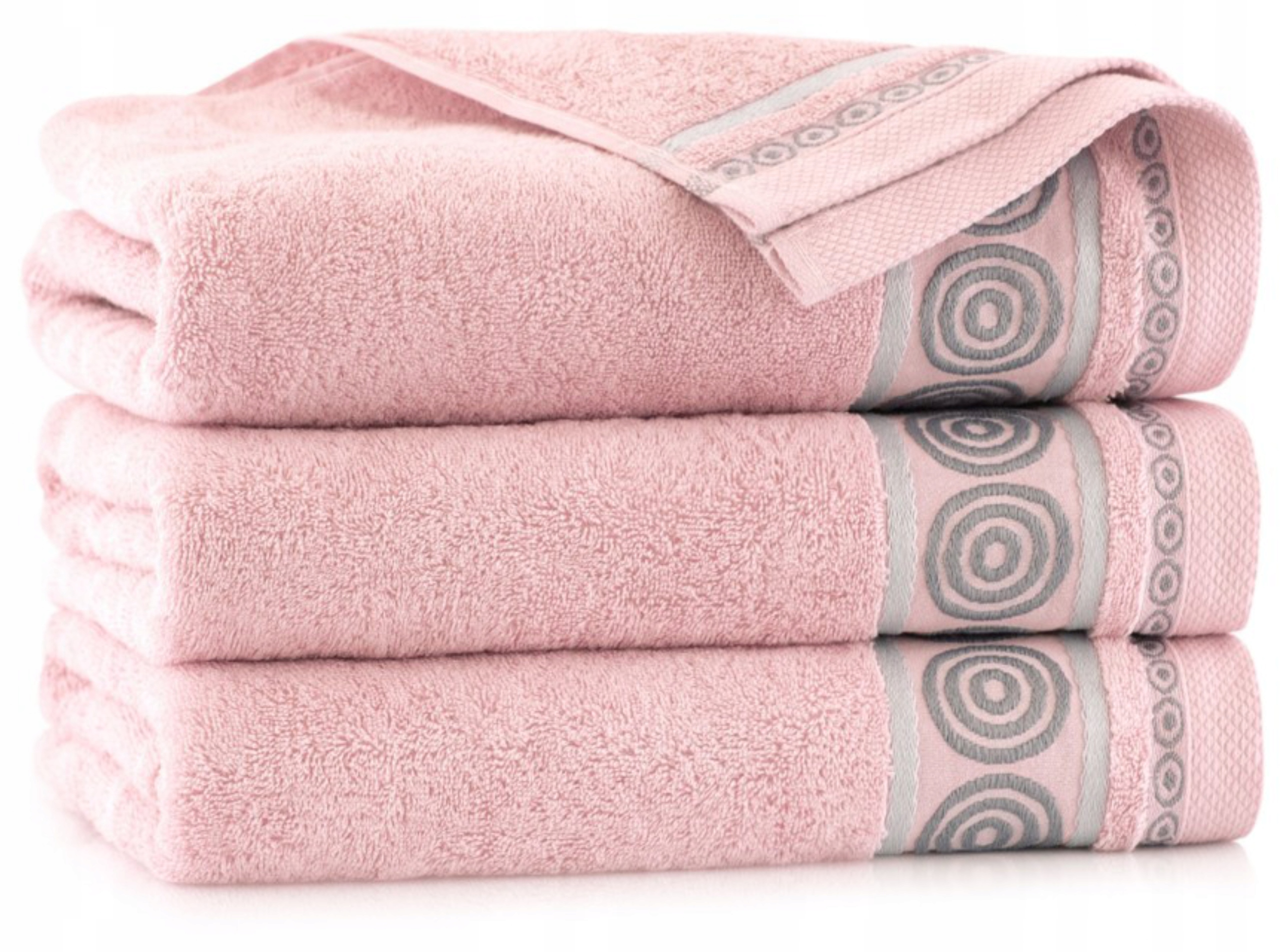 ZWOLTEX Ręcznik Rondo RÓŻ BAW. EGIPSKA 30x50