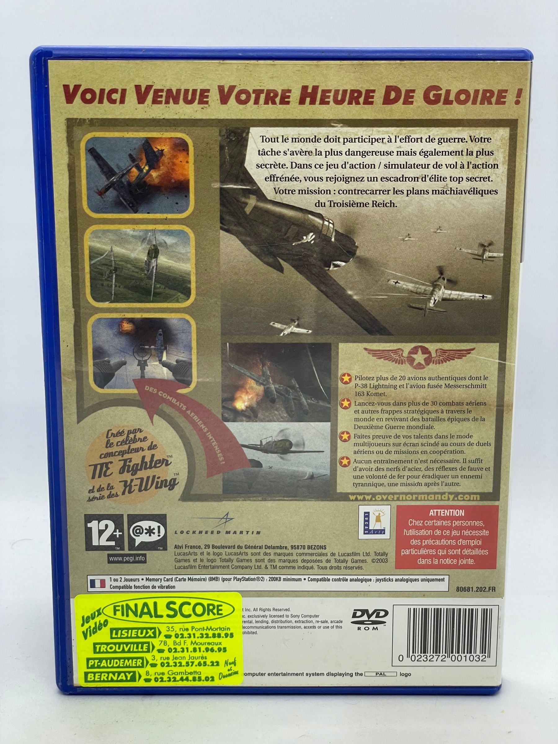 Gra Secret Weapons Over Normandy PS2 (FR) Tematyka symulacje