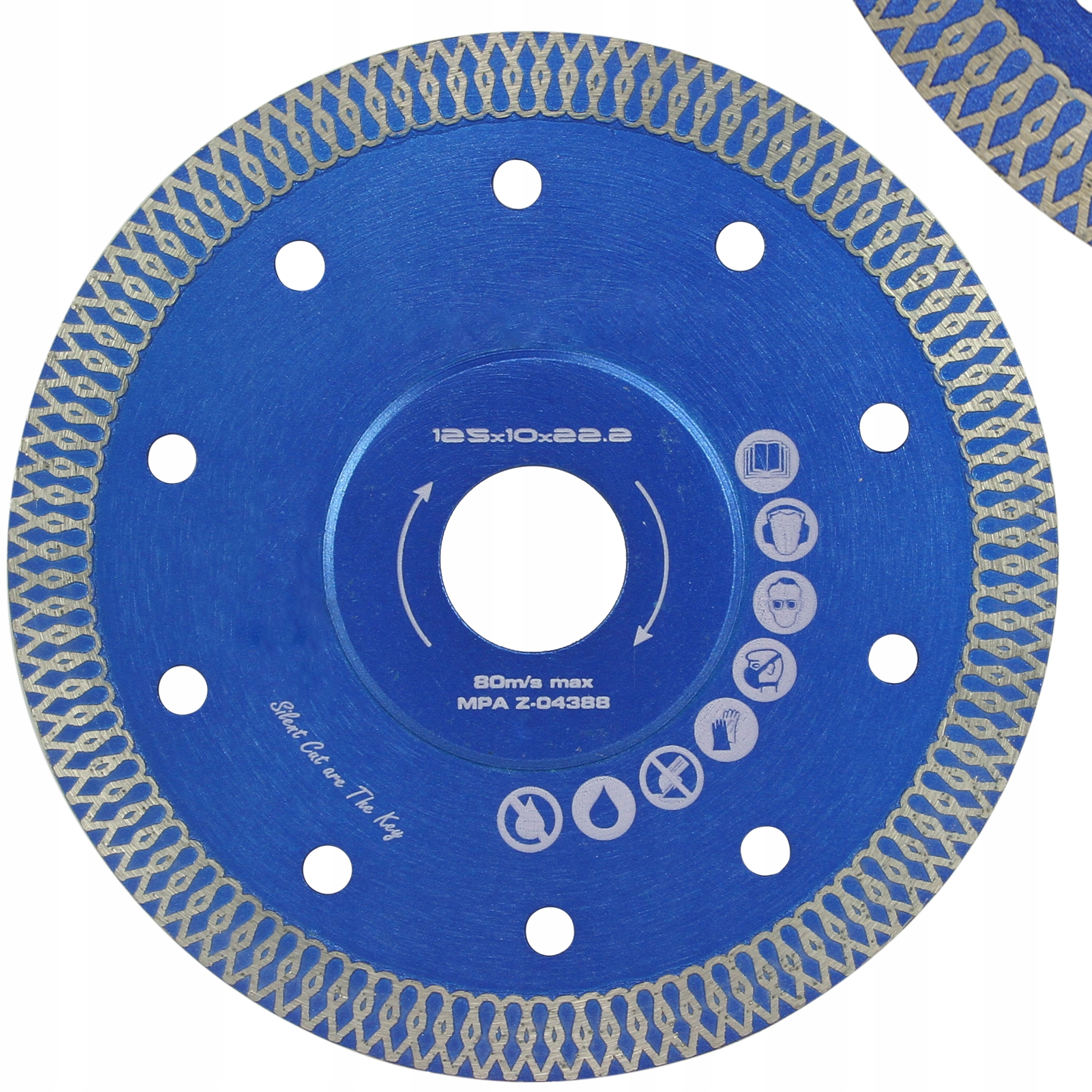 TARCZA DIAMENTOWA 125mm ceramika gres marmur cegła