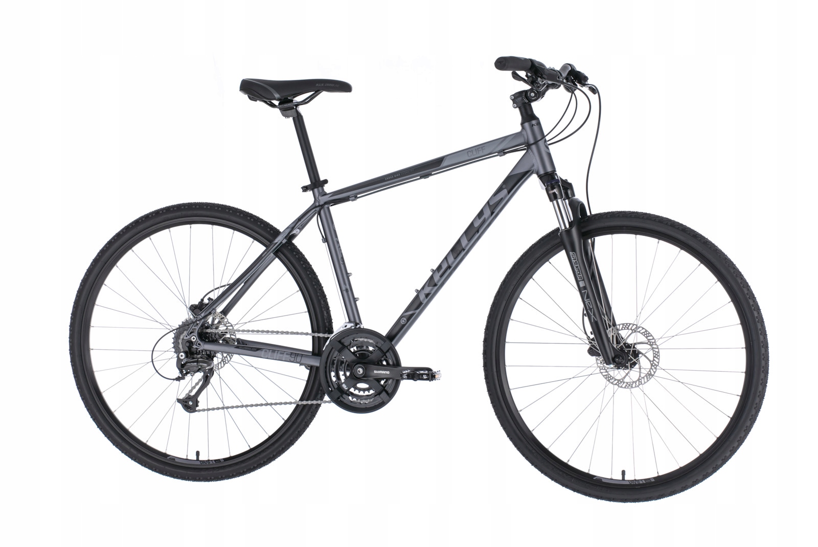 ROWER KELLYS CLIFF 90 RAMA XL KOŁA 28 GRAFITOWY MA