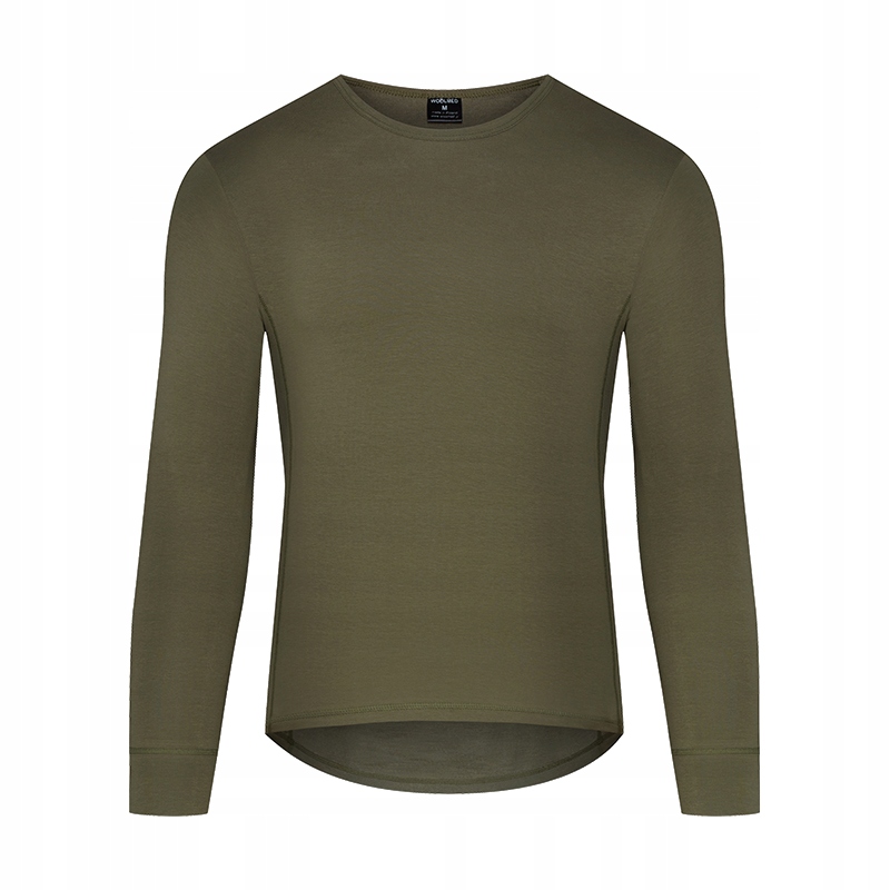 

Koszulka męska bawełna wełna Merino ciepła XXL