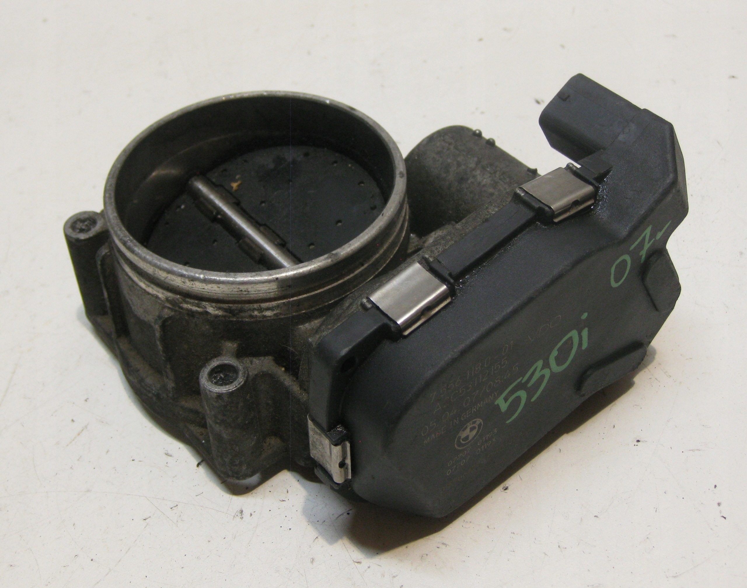 BMW E60 E63 E64 E65 F01 Z4 X5 E53 2.5 3.0 N52 N53 LIFT Valvola a farfalla 7556118