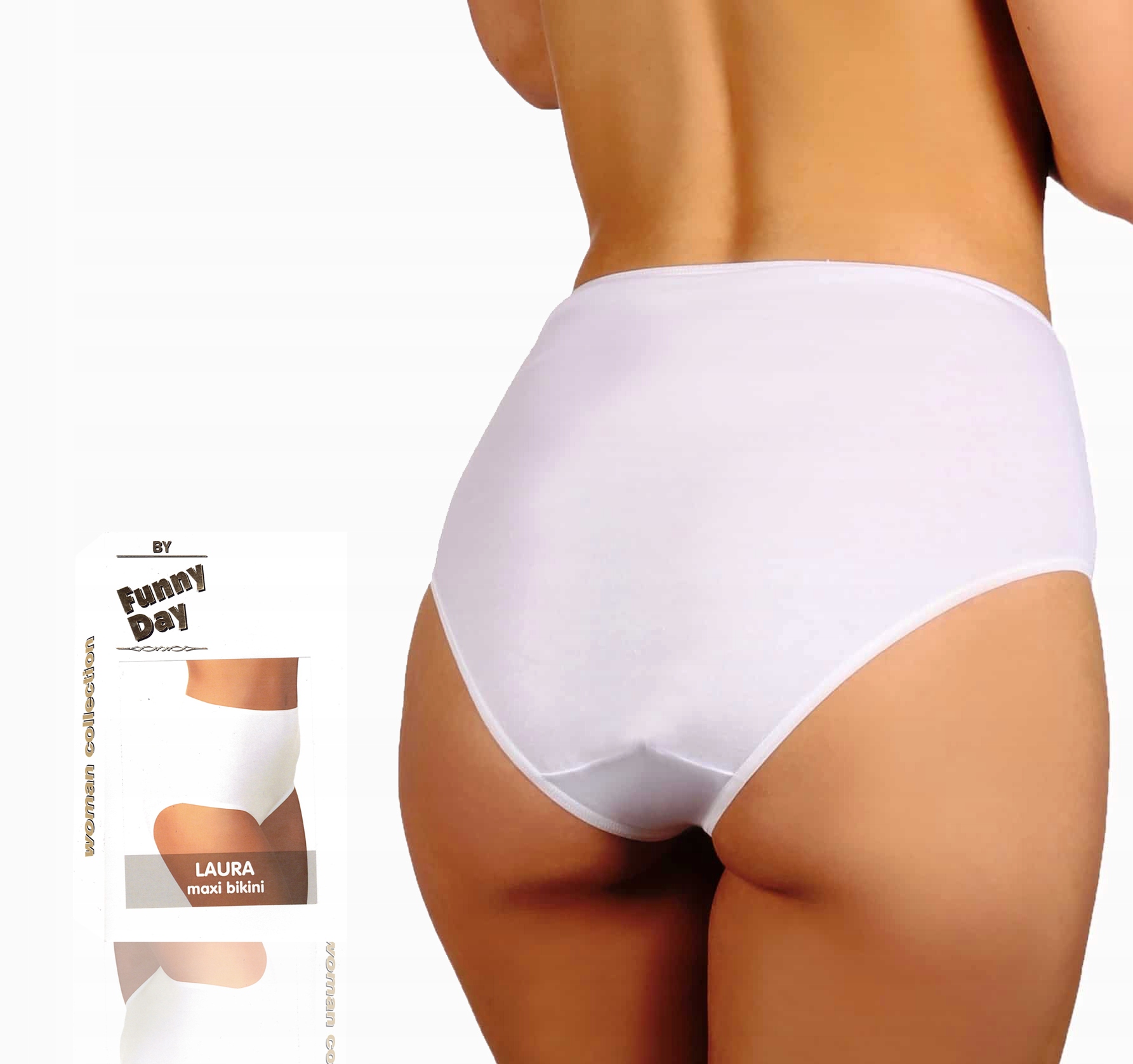 

laura Maxi Bikini białe Funny Day 3XL
