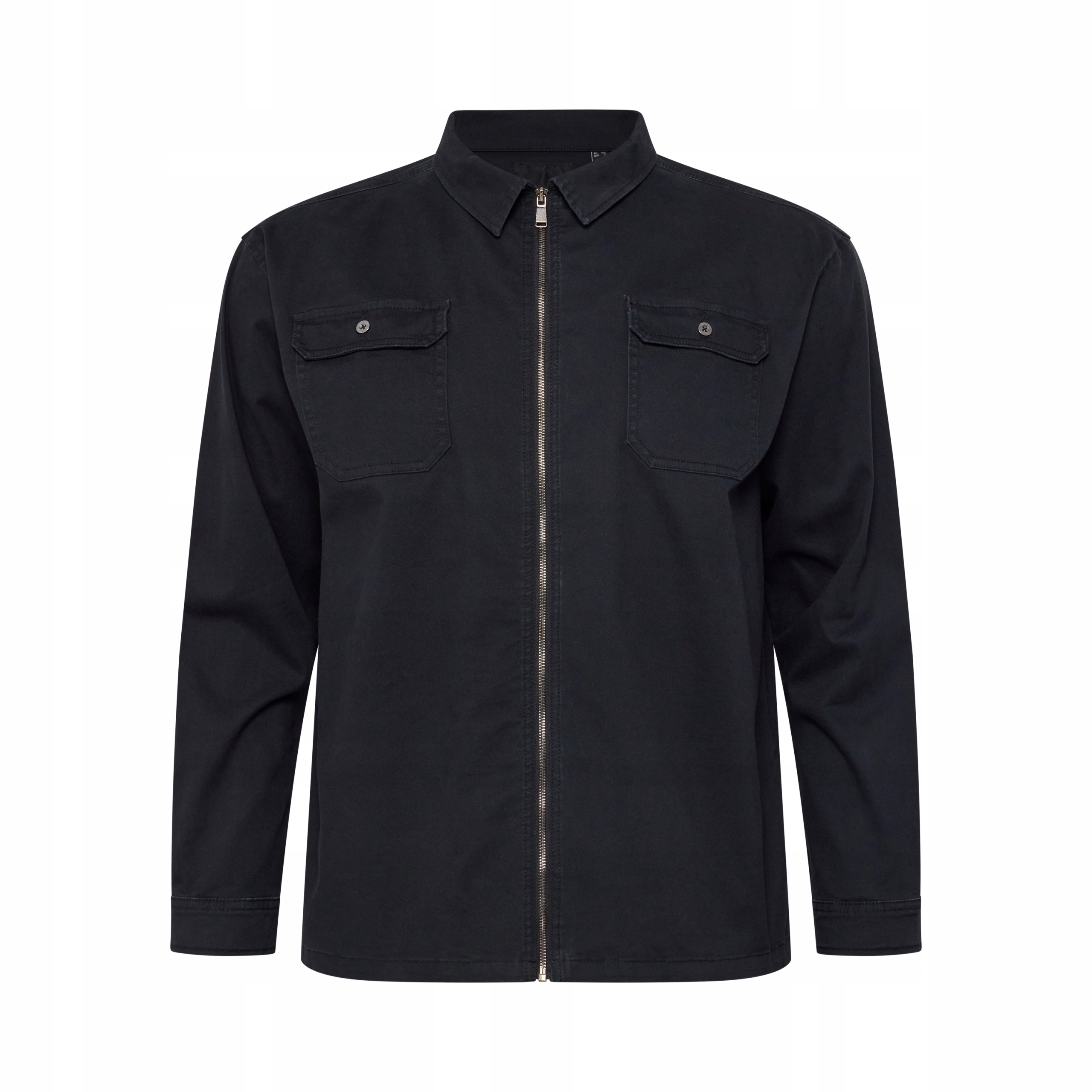 North 56°4 Velké Rozměry Silná Košile Casual Se Zapínáním Na Zip 7XL 172 cm