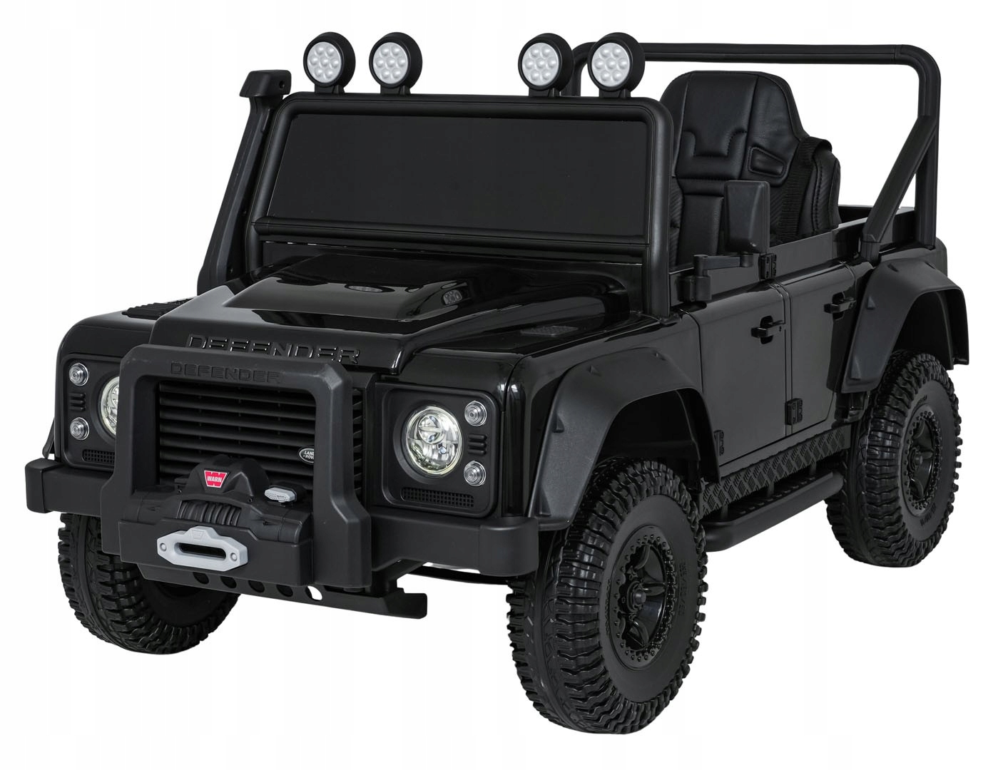 Auto Pojazd Land Rover Defender 110 Na Pilota Dla dzieci Led Pianka 24V