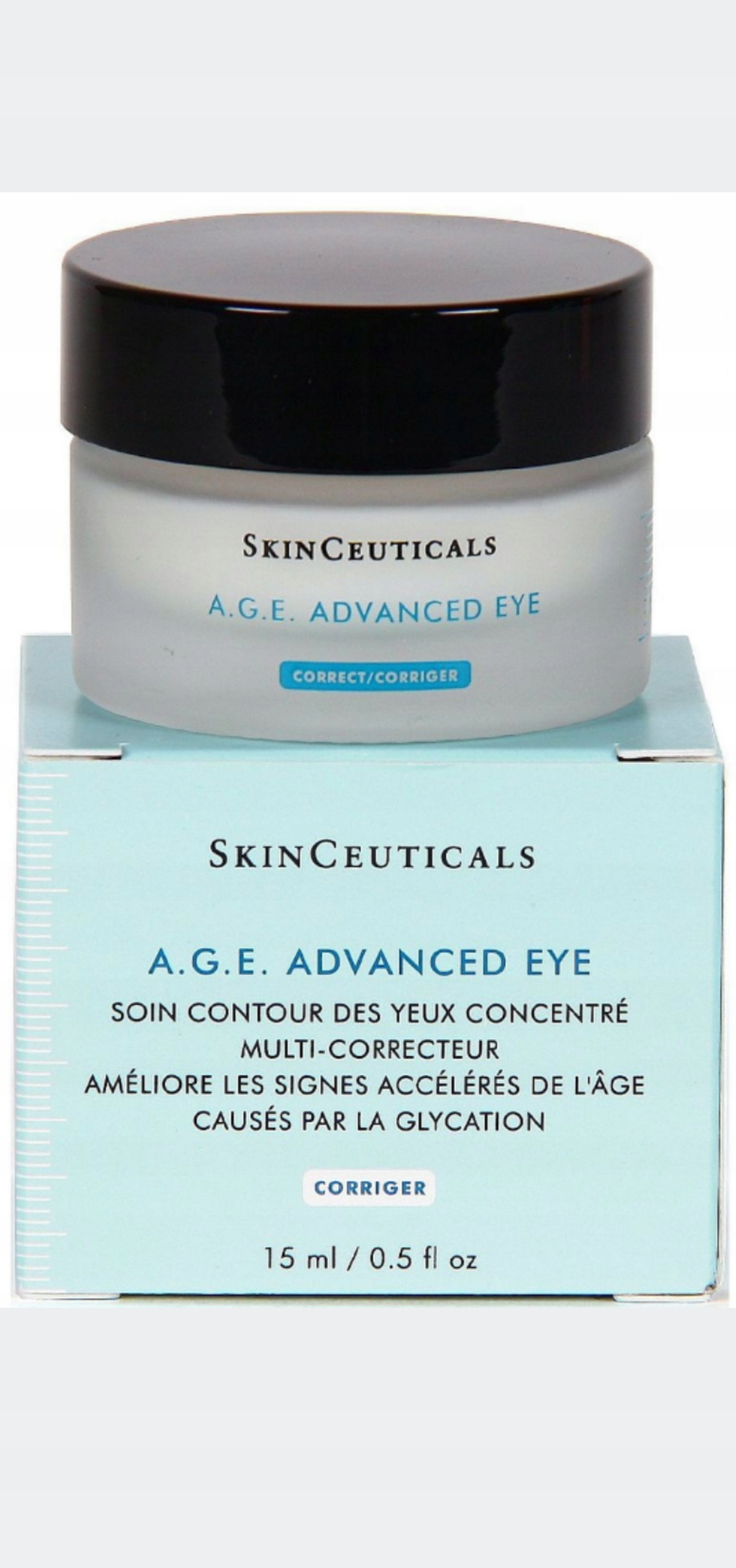Nowy krem pod oczy Skinceuticals 15 ml a.g.e. advanced eye