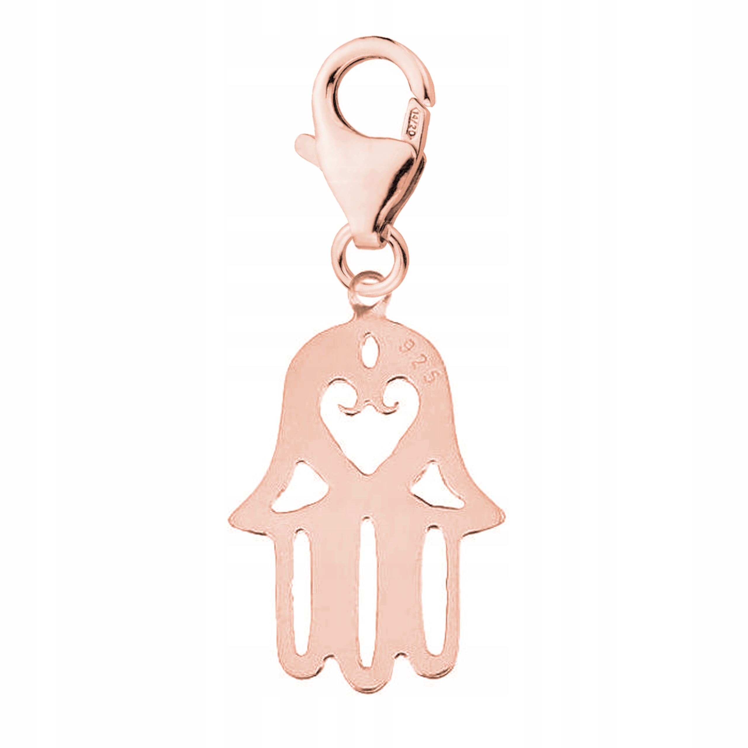 Přívěsek Ruka Prozřetelnosti růžové zlato stříbro 925