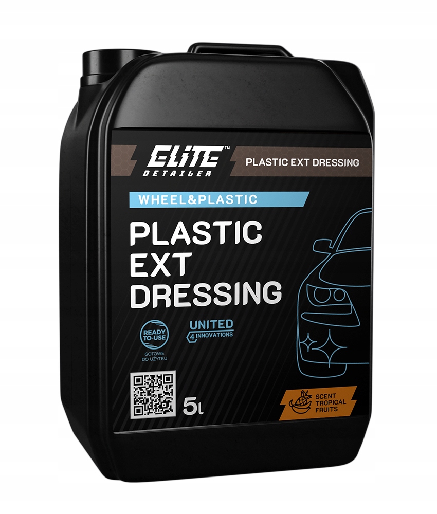 Elite Detailer Plastic Ext Dressing 5L Vnější Plasty ED069