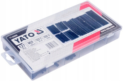 

Zestaw koszulek termokurczliwych Yato 127 sztuk