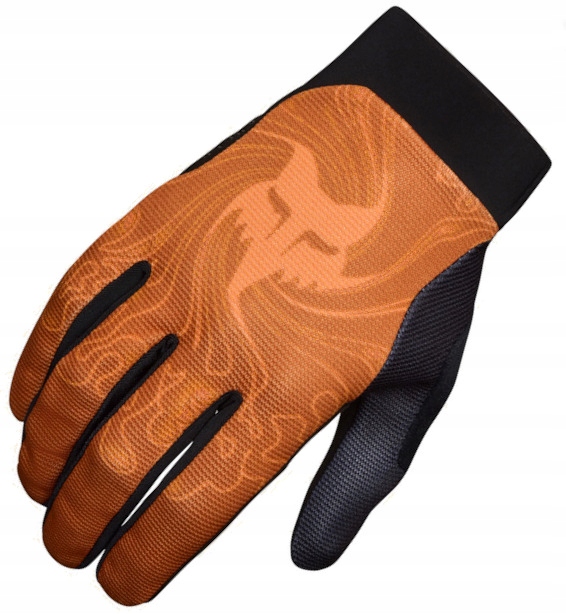 Rękawiczki Rowerowe Fox Ranger Frequency Tangerine roz. L Mtb Bmx Enduro