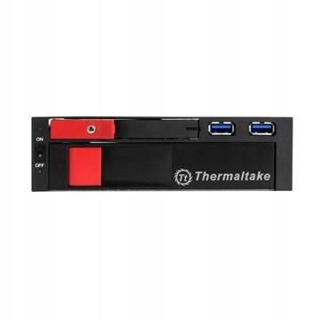 Kieszeń na Hdd Rack Panel 2xUSB 3.0 SATA3 3,5'' 2,5'',czarna
