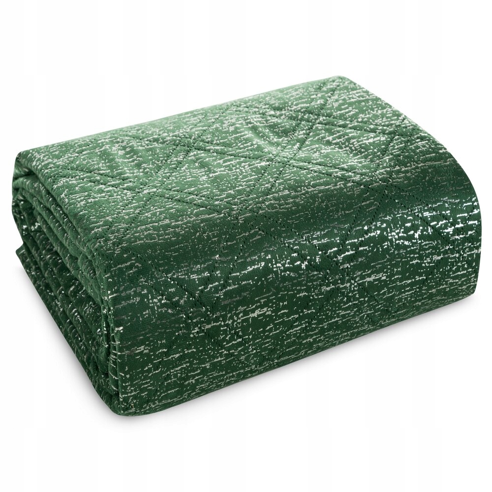 Dekorativní přehoz Luiz 200x220 Design 91 Eurofirany zelený vzor káro