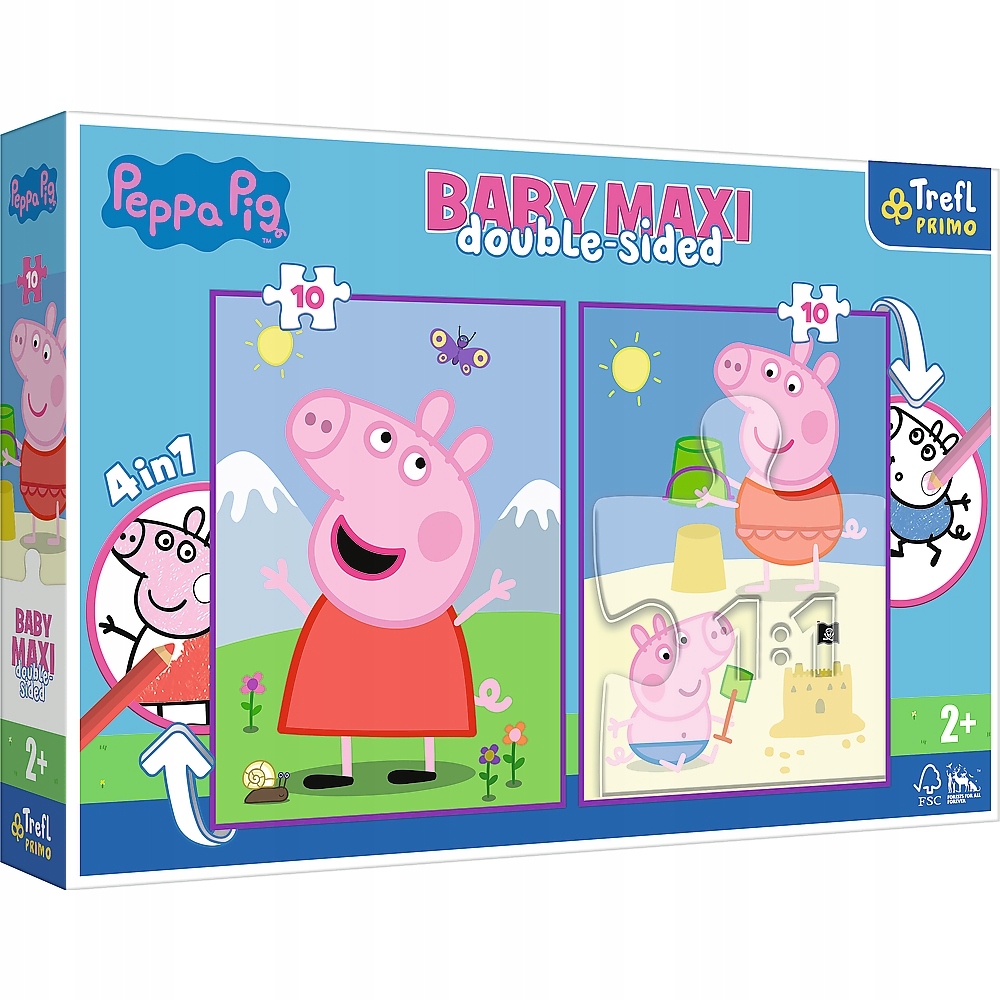 

Trefl Primo, Baby Maxi 2x10 Pogodny dzień Peppy