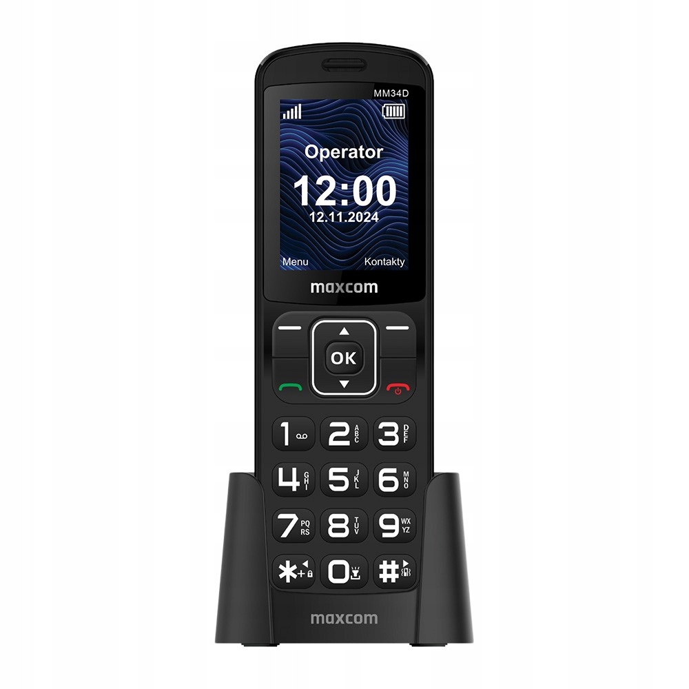Maxcom Telefon MM34D 4G kancelářský Gsm