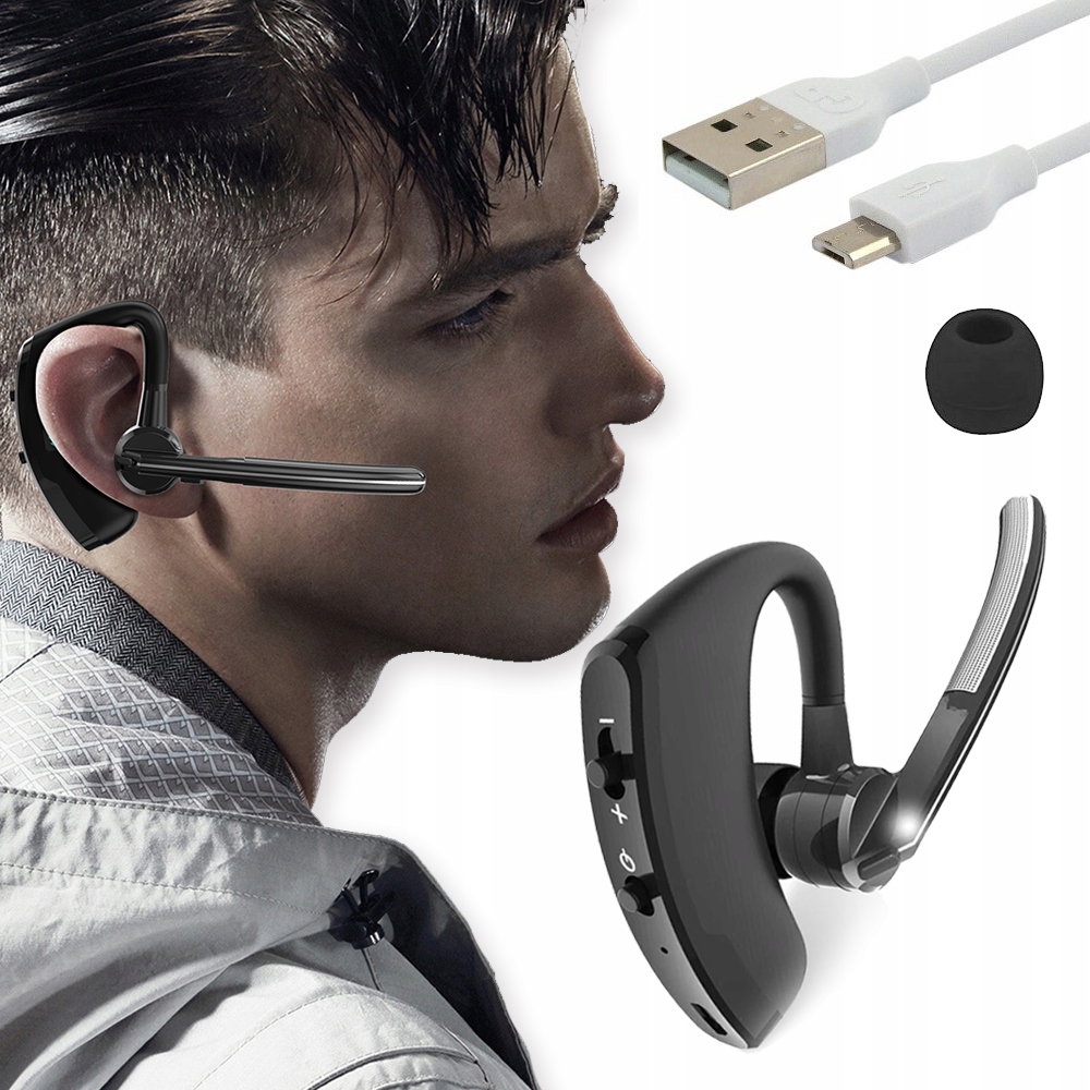 

Bezprzewodowa Słuchawka Bluetooth Do Ucha Rozmów