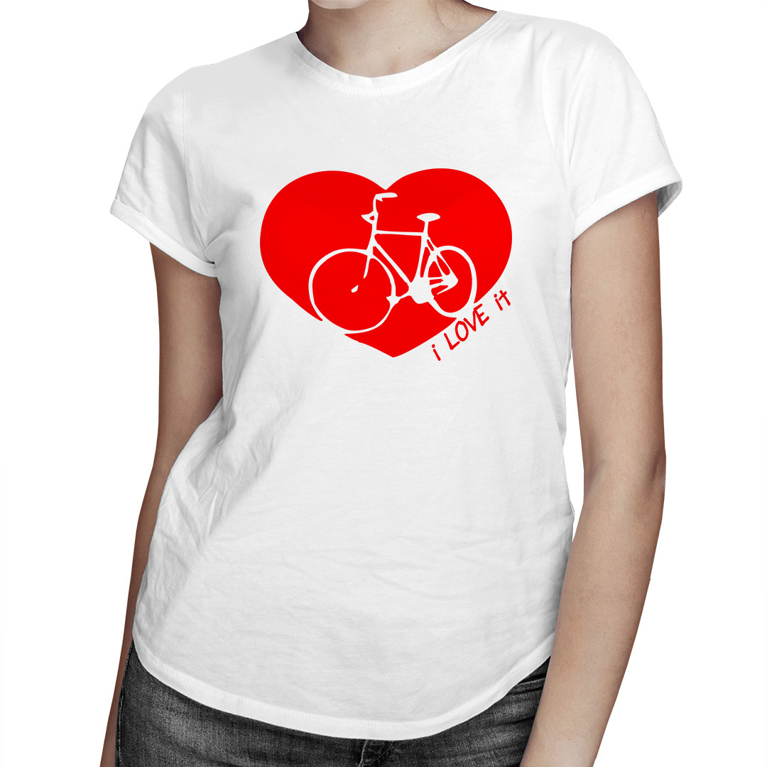 

I Love It (my bike) - koszulka dla niej