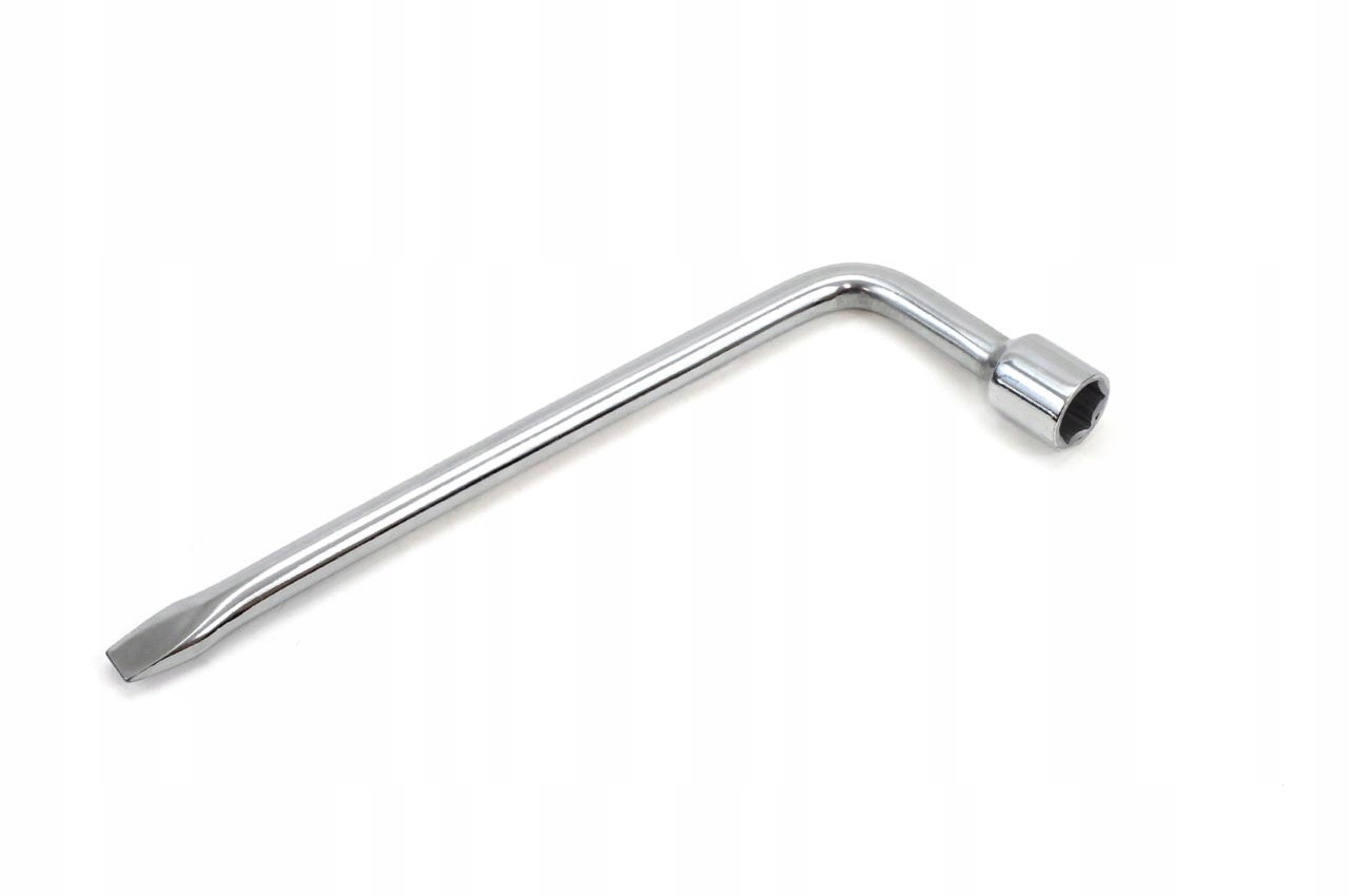 Klucz do kół L chromowany z łyżką 17 mm