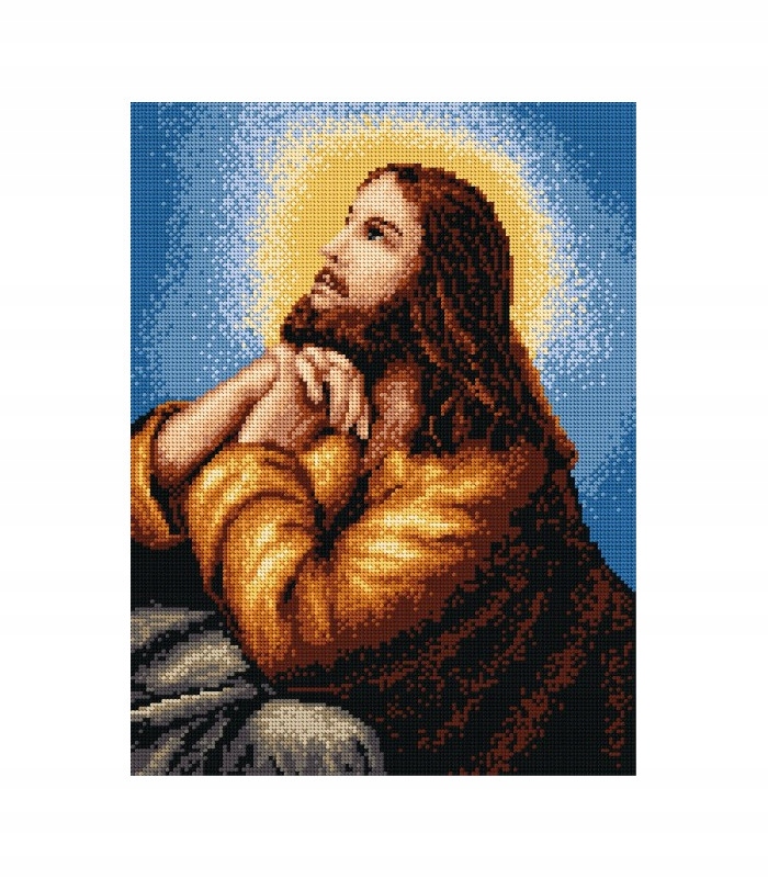 Sada Ariadna kanva mulina vyšívací jehla 30x40 8007