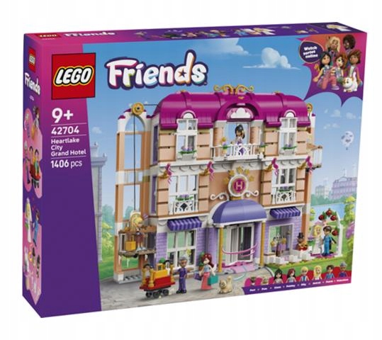 Lego(r) Friends 42704 Velký Hotel V Městě Heartlake