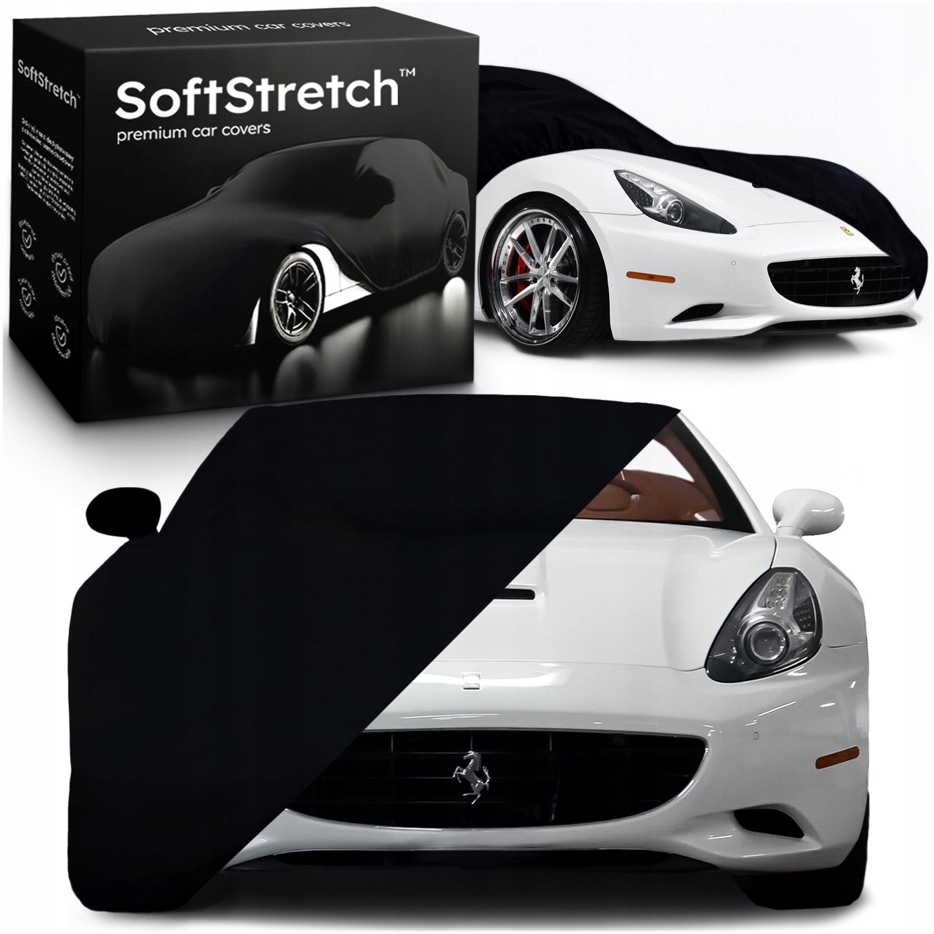 Pokrowiec Samochodowy Elastyczny SoftStretch Premium do Ferrari California