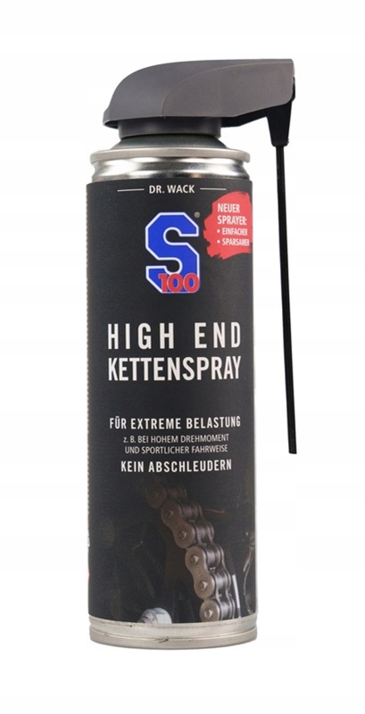 S100 High End Kettenspray mazivo pro řetěz na trať