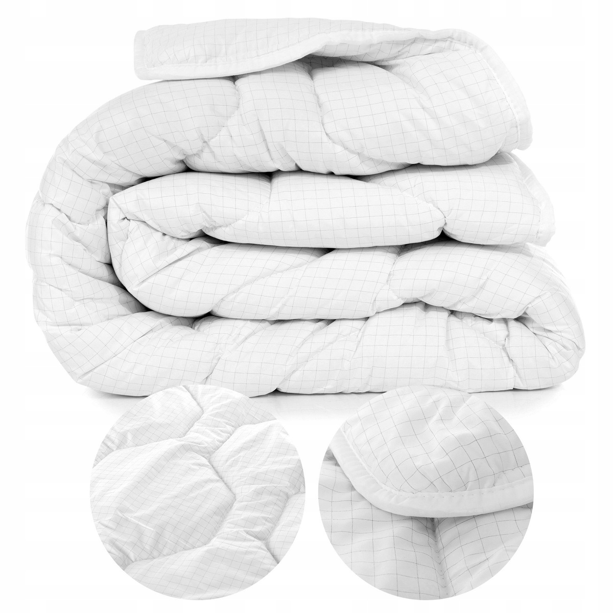 Přikrývka 135x200 Celoroční Antialergická Anti Stress Jake Bílá