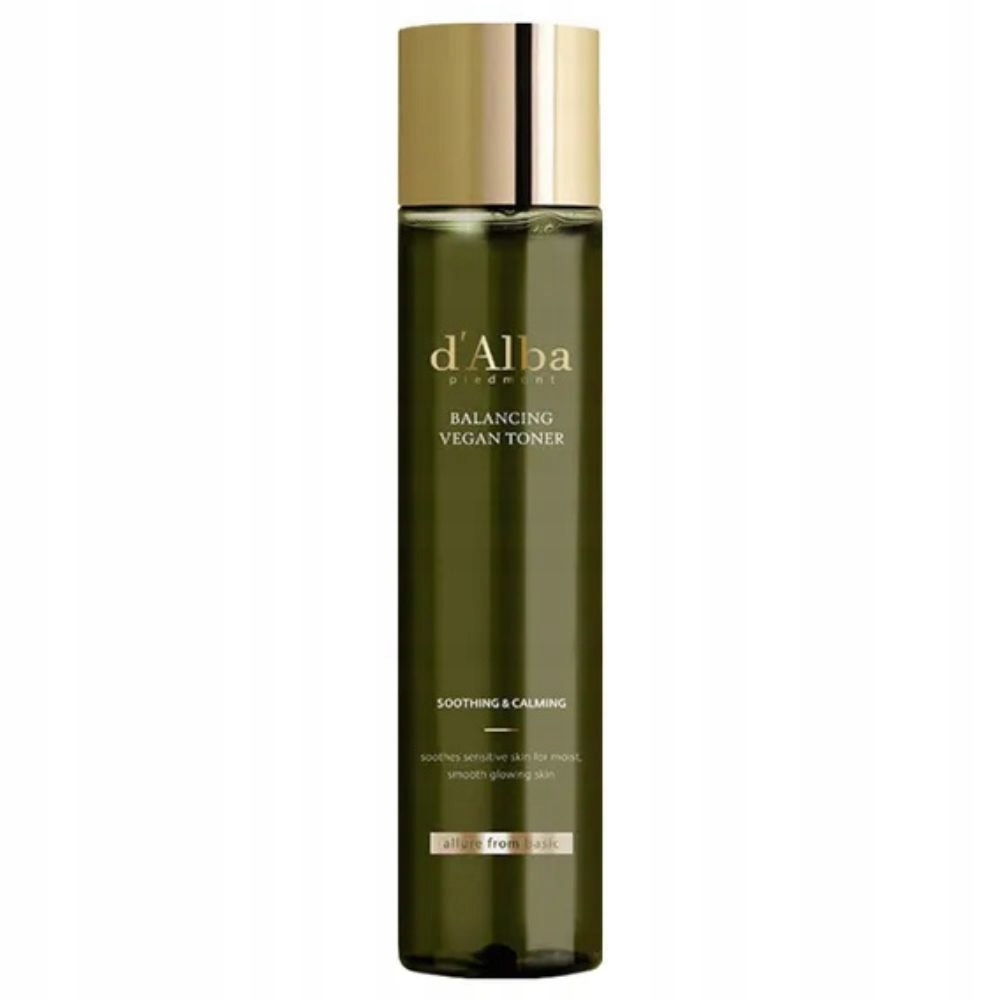 Zklidňující pleťové tonikum D'Alba s Cica Hydratace a exfoliace 150 ml