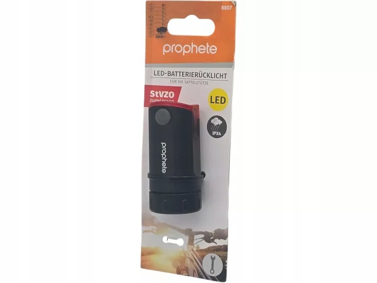 LAMPKA ROWEROWA PROPHETE 8807