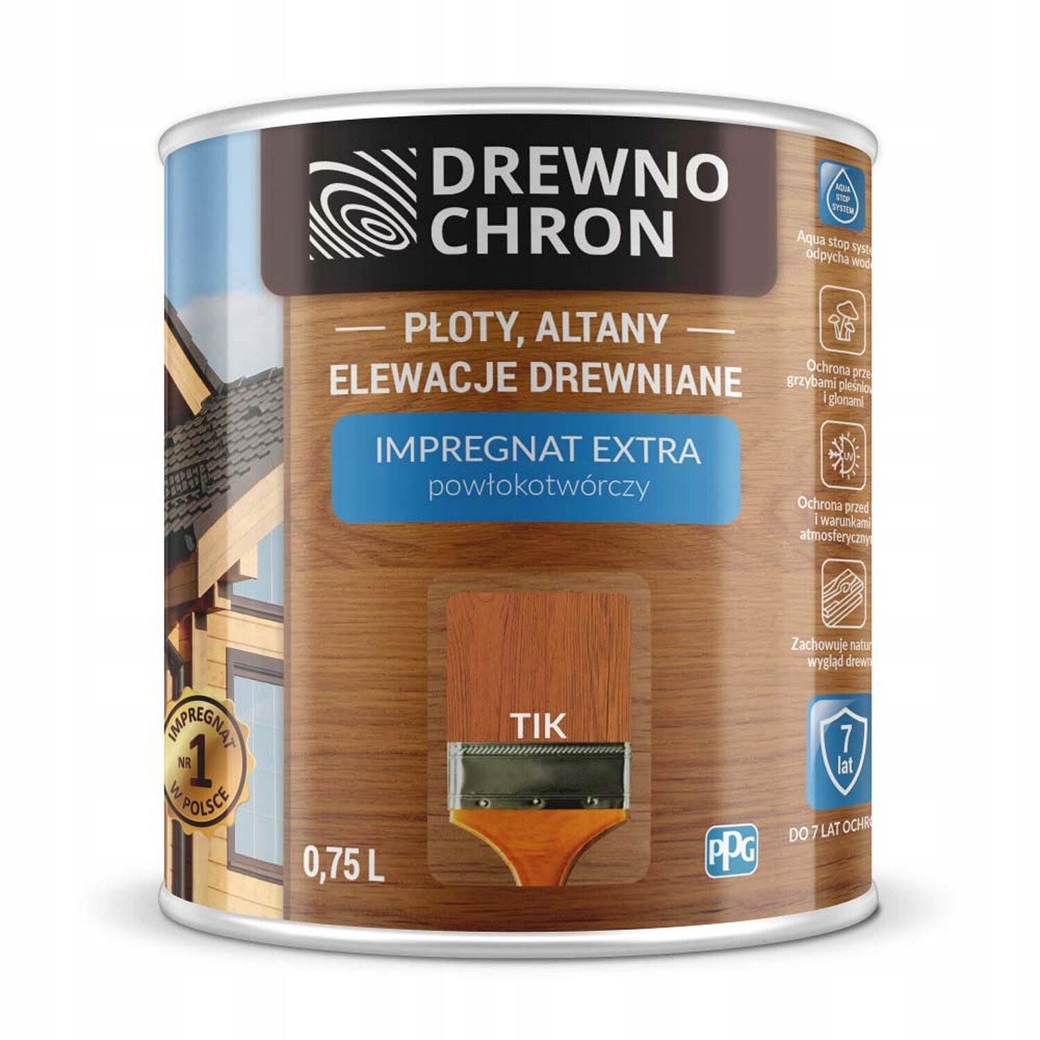 

Drewnochron Impregnat Extra 0,75l Tik