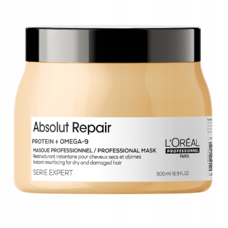Loreal Absolut Repair maska 500 ml do włosów zniszczonych regenerująca